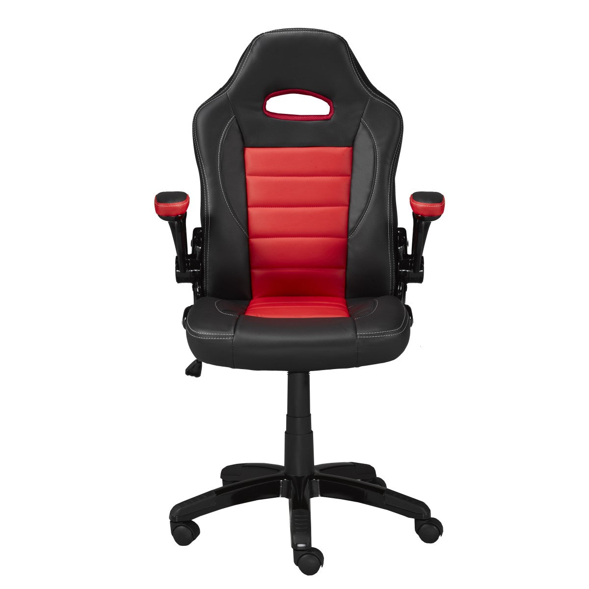 Premium Gaming Desk & Chair Set - Ergonomic Computer Desk with Comfortable Racing Style Chair for PC Gamers - Black/Red - Perfect for Home Office, Streaming & Esports