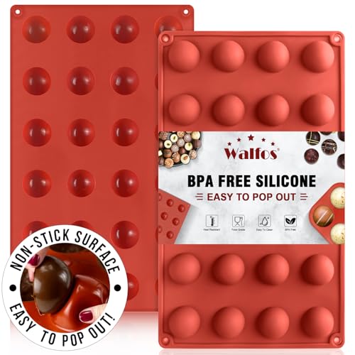 2pcs Mini Semi Sphere Mold - 24-Cavity