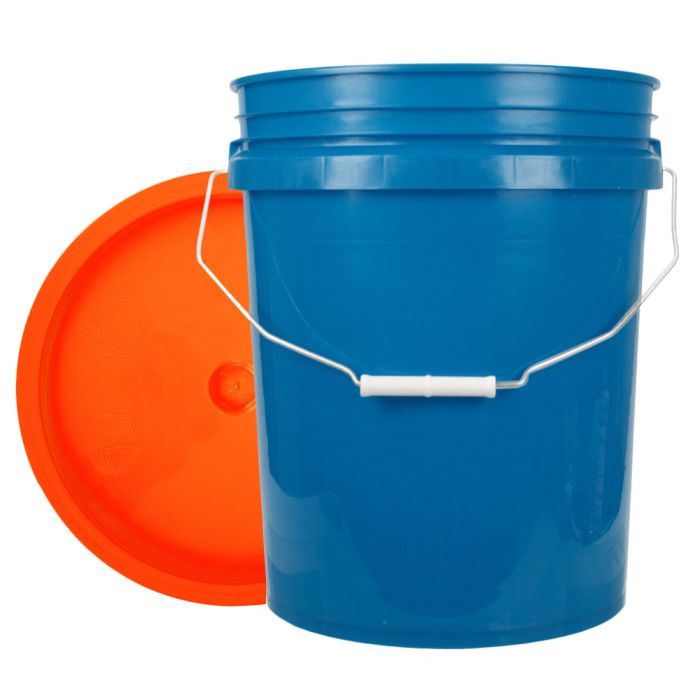 Premium Round Bucket Set for Home & Garden - Durable Plastic Storage Pails for Cleaning, Organizing, and DIY Projects - Ideal for Household, Office, and Outdoor Use