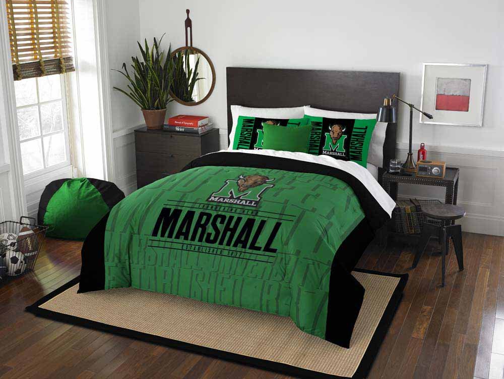Northwest NCAA Unisex Comforter and Sham Set - College Team Bedding for Dorms, Home Decor & Fan Gifts | Machine Washable Comforters for Men & Women