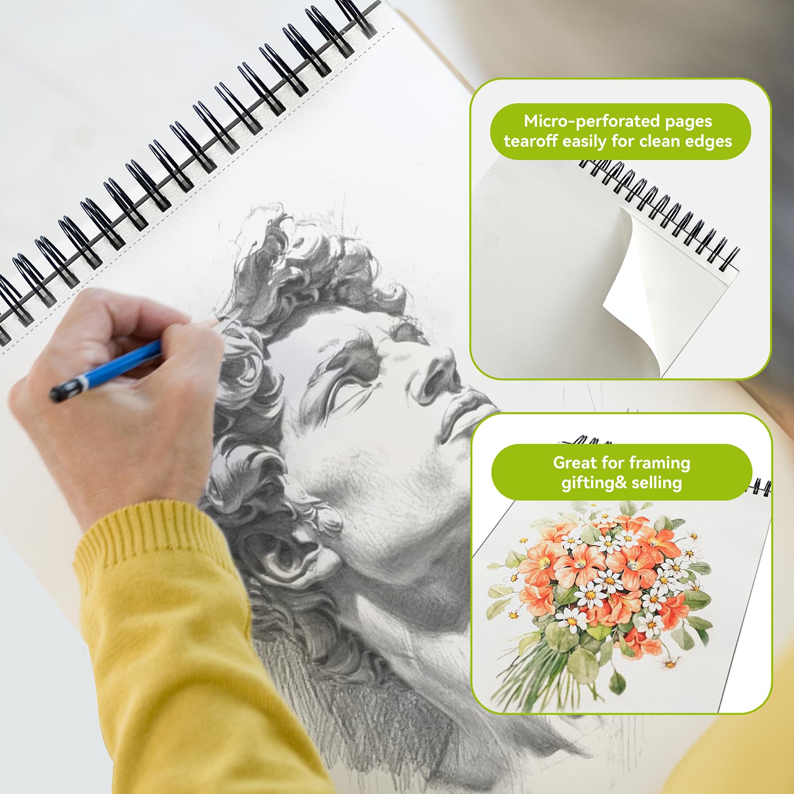 Professional Sketch Book 9
