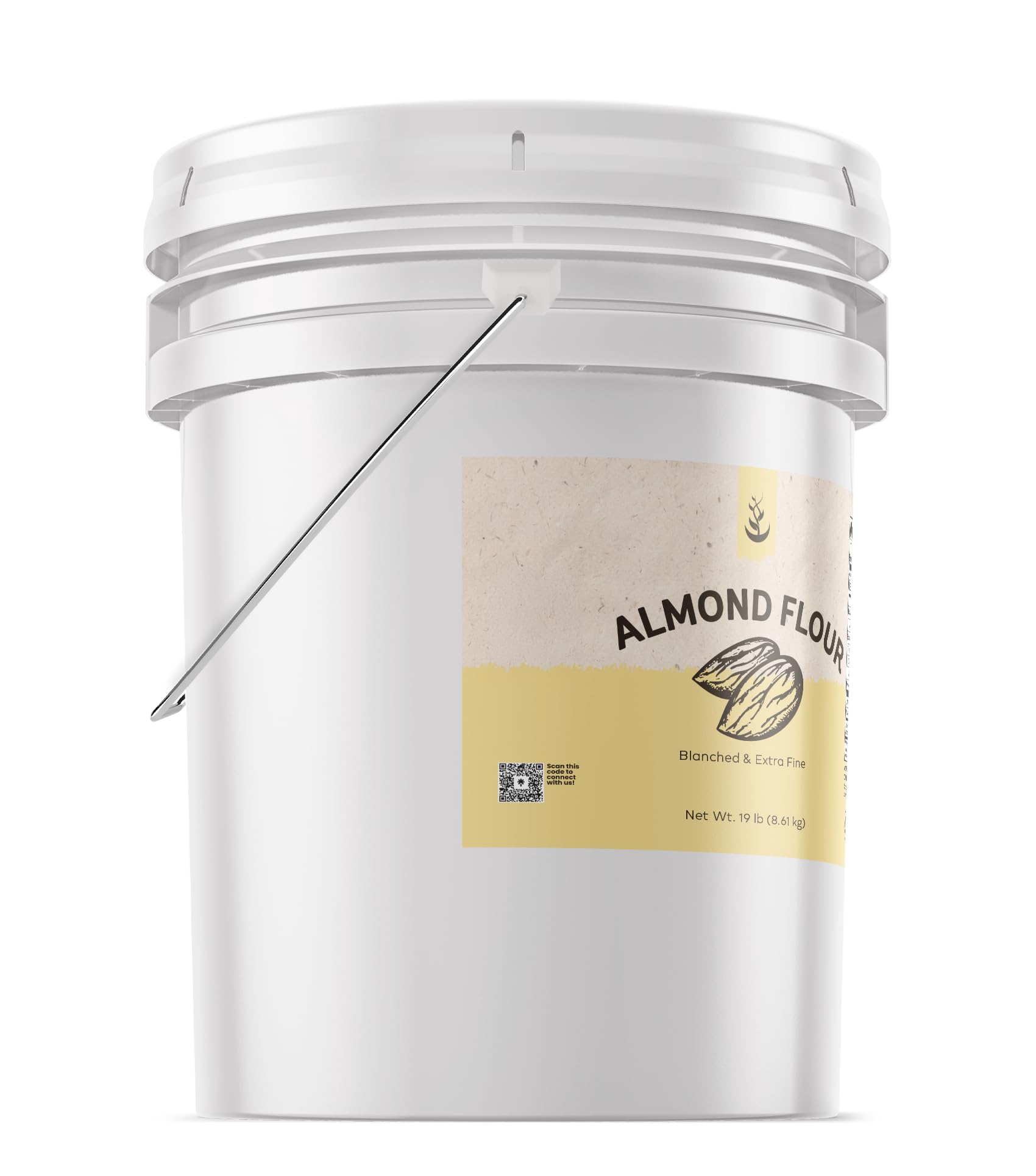 Pure Original Ingredients Almond Flour (5 Gallons) - Gluten-Free, Non-GMO, Keto-Friendly for Baking, Cooking & Healthy Recipes