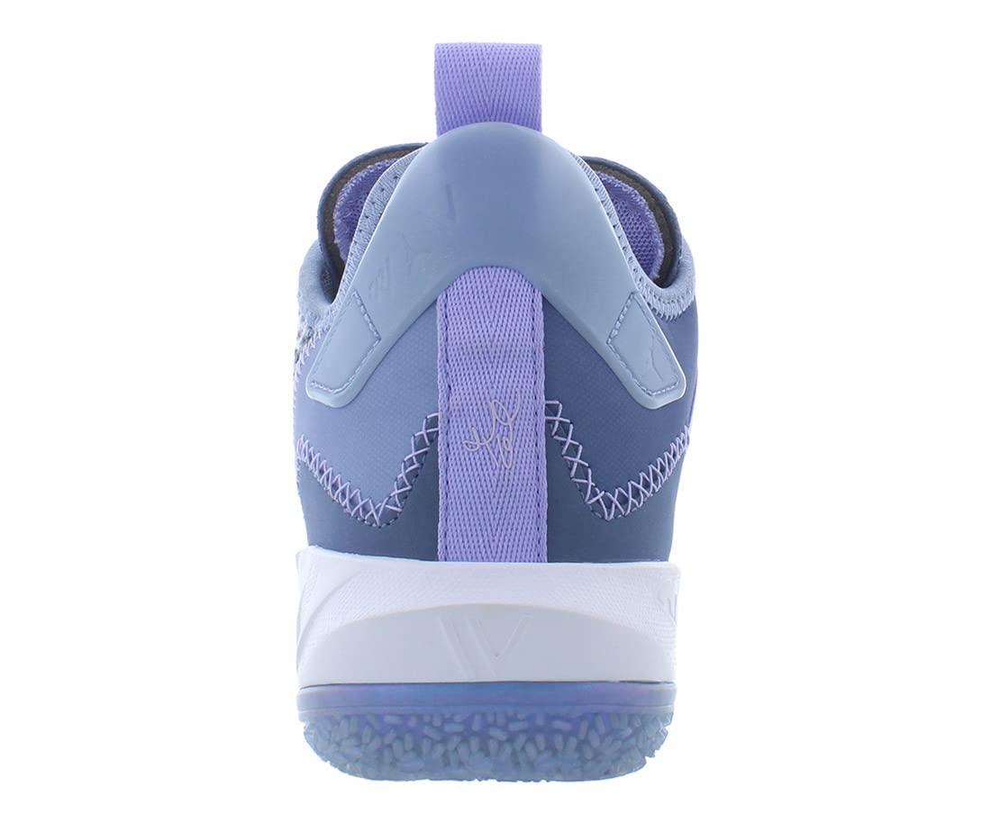 Nike Boys' Grade School Jordan Why Not Zer0.4 Basketball Shoes - Indigo Fog/Purple Pulse - Lightweight & Durable for Court Play & Casual Wear