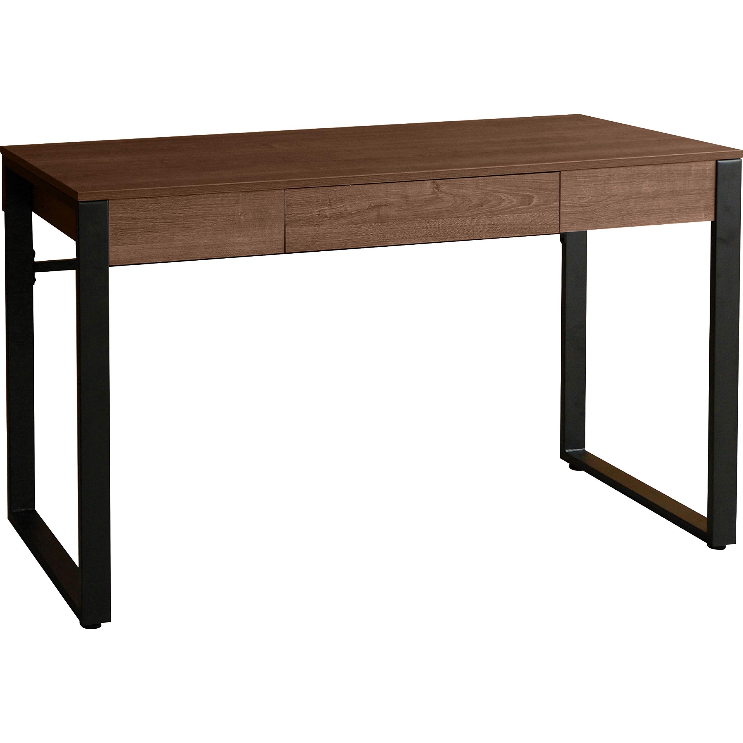 Lorell LLR97617 SOHO Table Desk - Compact Office Desk for Small Spaces, Home Office, Study & Workspace - Sturdy & Modern Design for Productivity