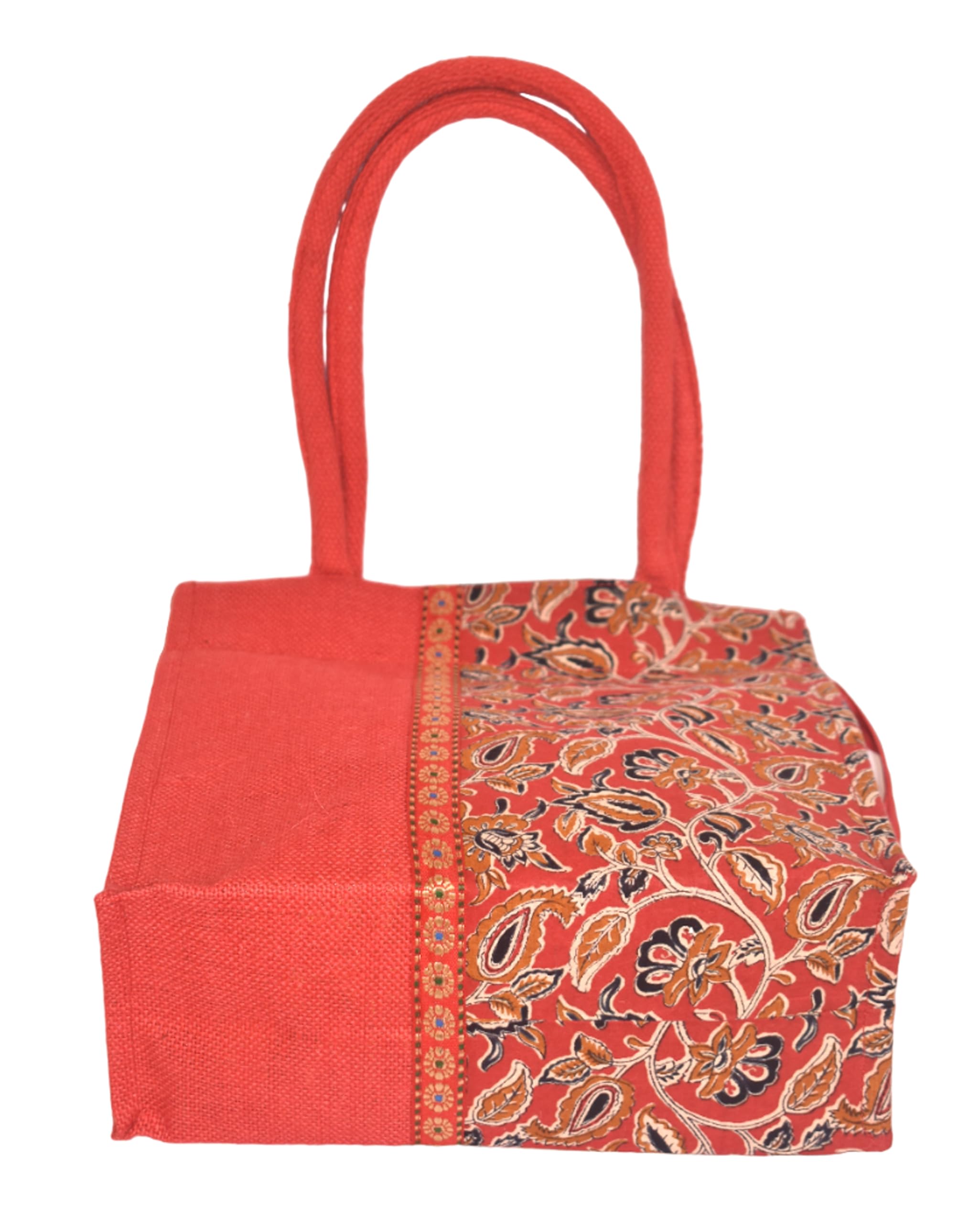 Eco-Friendly Handcrafted Jute Tote Bag with Zipper - Durable Women's Handbag & Gift | Perfect for Shopping, Beach, Work & Daily Use