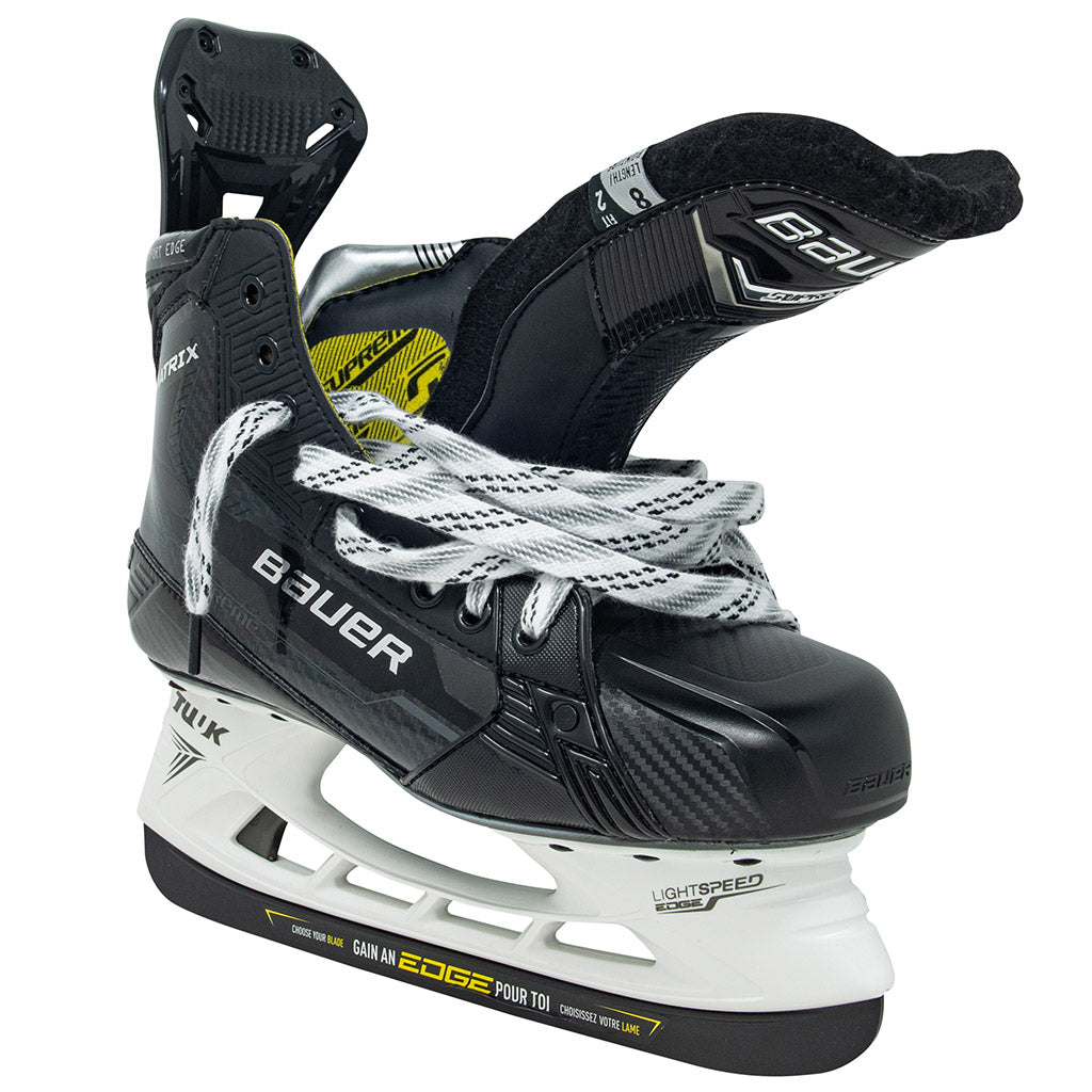 Bauer Supreme Matrix 2022 Intermediate Ice Hockey Skates - Professional Performance Skates for Youth & Teen Players - Perfect for Ice Hockey Training & Games