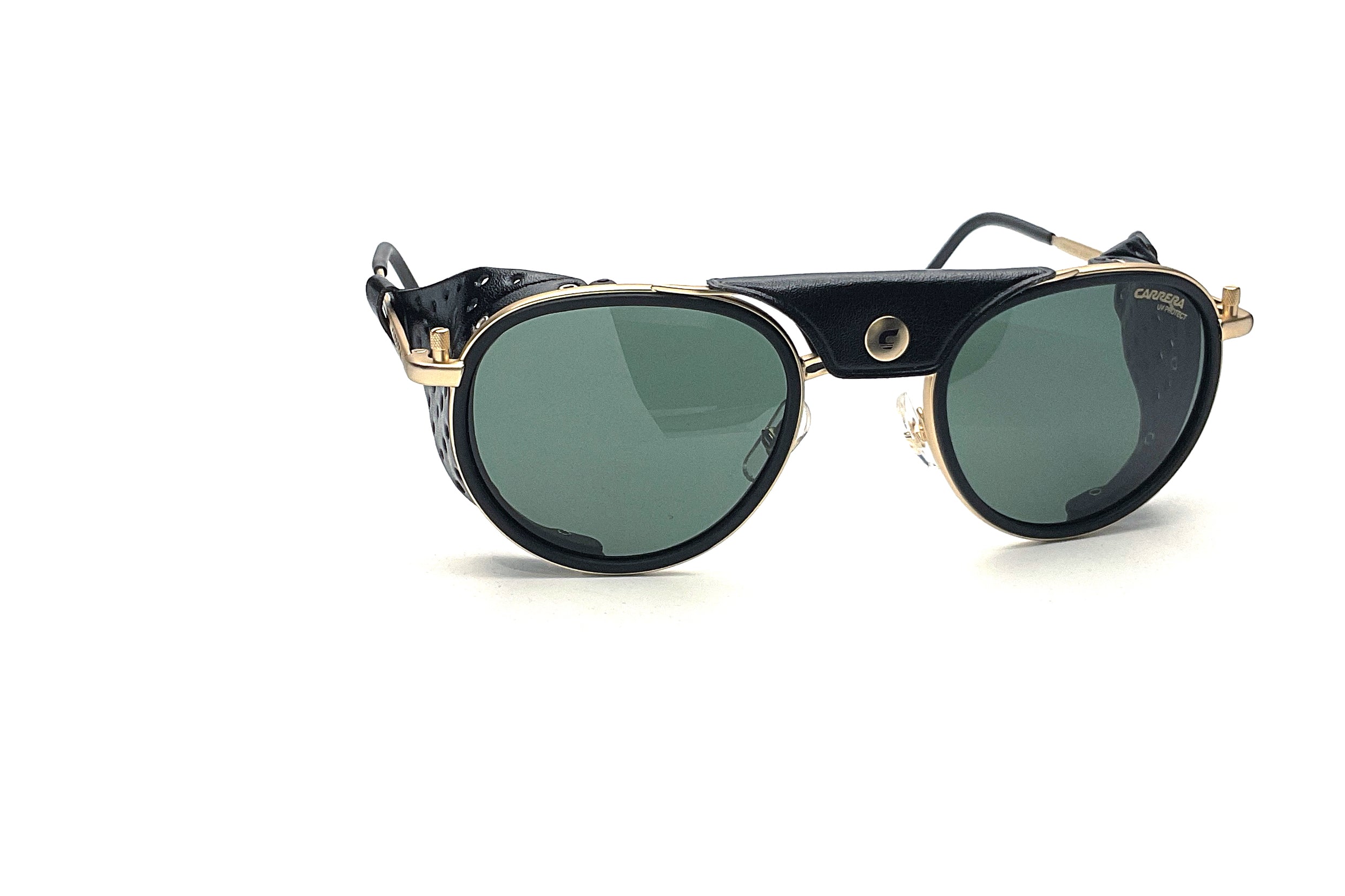 Carrera C Sport 05 Matte Gold Sunglasses - Polarized UV Protection Sports Sunglasses for Men & Women - Perfect for Running, Cycling, and Outdoor Activities