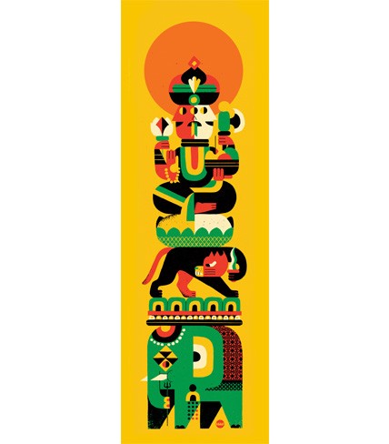 Hedof Boogie Down Giclee Print - High Quality Art Print for Home & Office Decor - Perfect for Living Room, Bedroom or Gift Giving