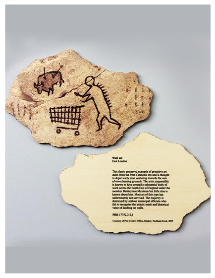 Banksy 'Peckham Rock' Street Art Print - Limited Edition Wall Decor for Urban & Modern Home, Office, Gallery Display