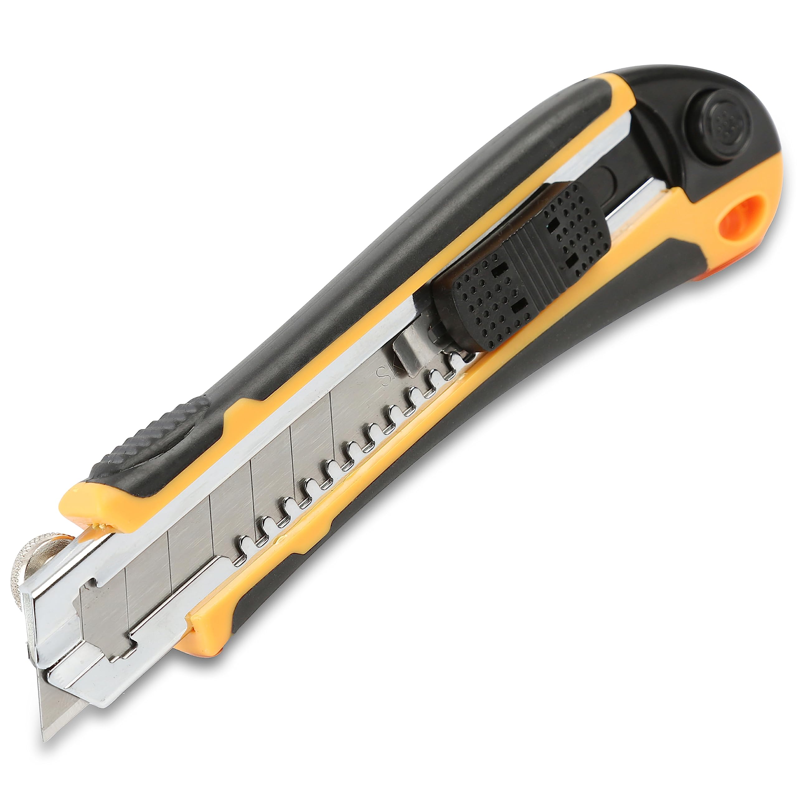 GreatNeck 80026 Speed Feed Breakaway Knife - High-Quality Utility Knife for Construction, Roofing & DIY Projects | Sharp & Durable for Cutting Carpet, Drywall & More