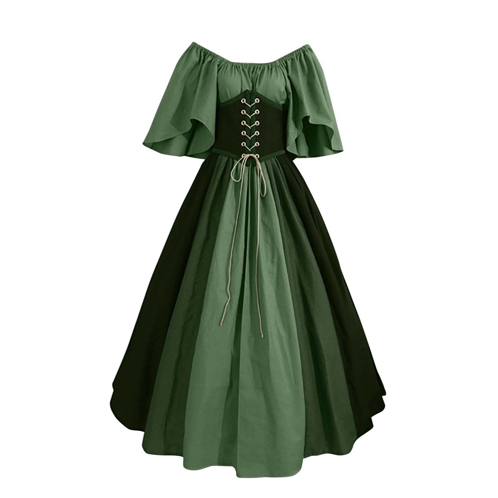 Qixiu Women's Black Sheath Dress with Dolman Sleeves - Plain Midi Sun Skirt Flower Dress for Party, Halloween & Carnival - Retro Elegant Formal & Casual Wear for Women