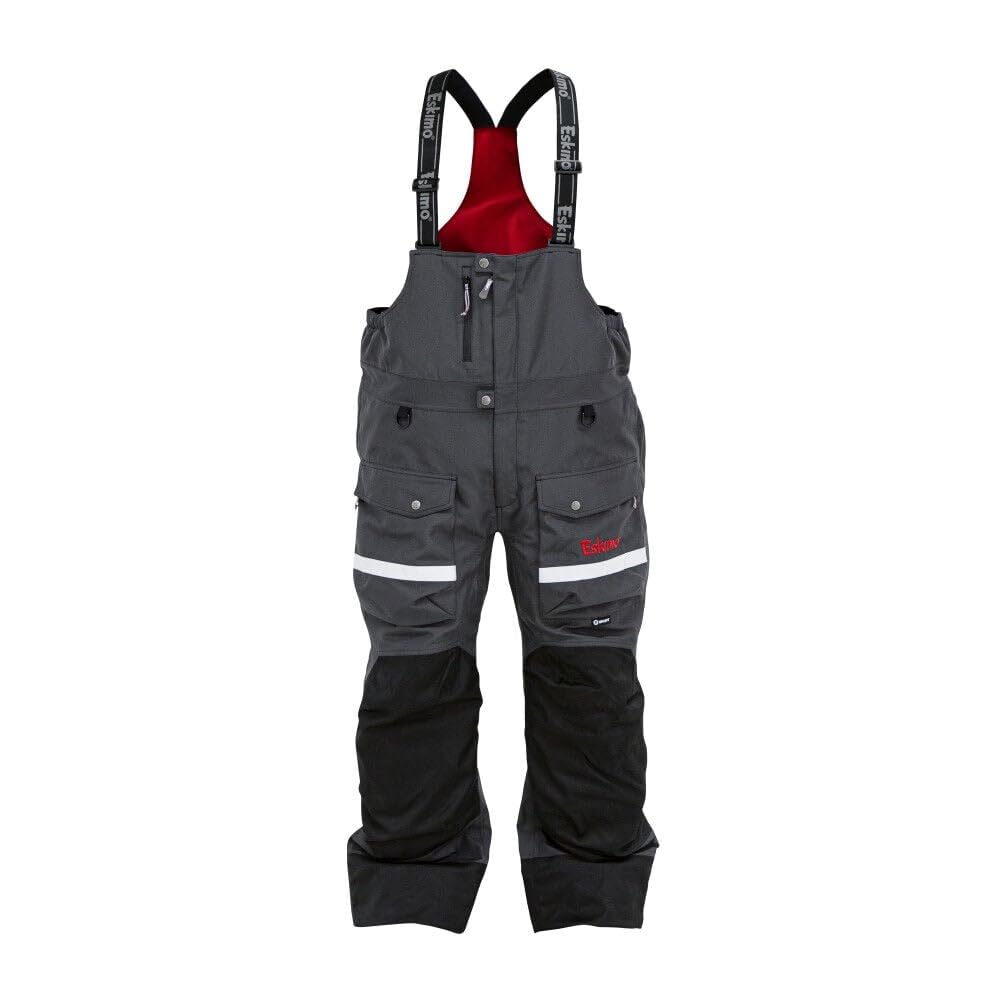 Eskimo Men's Insulated Waterproof Roughneck Bib Overalls for Hunting, Fishing & Outdoor Work – Heavy Duty Winter Coveralls for Cold Weather