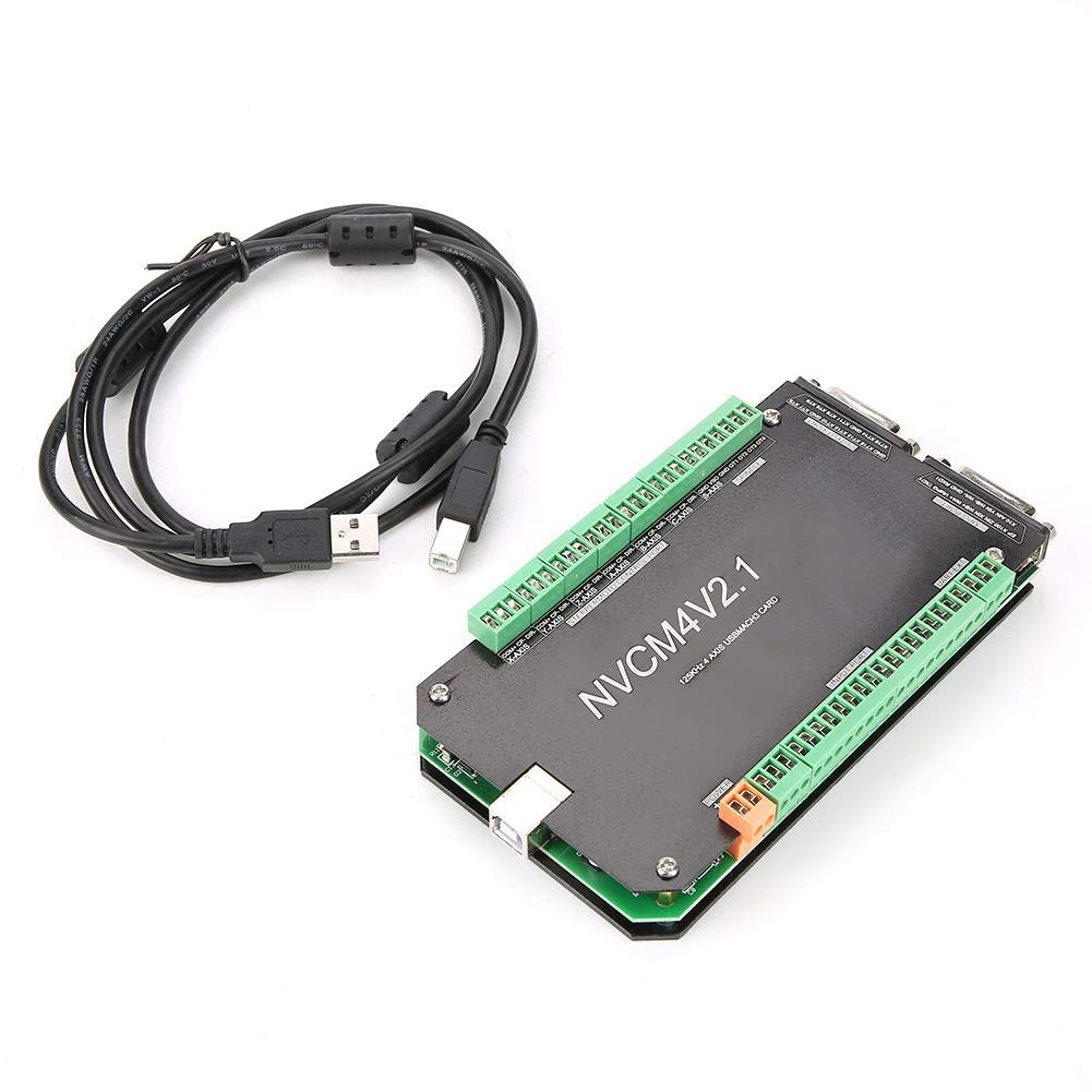 4 Axis CNC Controller Board - USB Interface Motion Controller for Stepper Motors | DIY CNC Machine, Woodworking, Metal Engraving & 3D Printing Projects