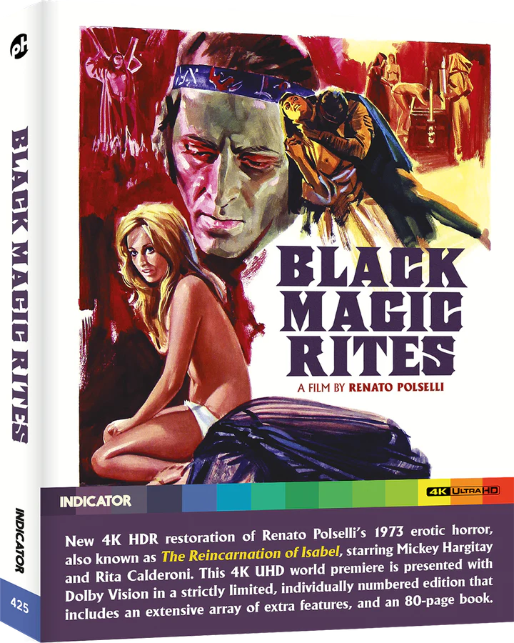 Black Magic Rites 4K UHD Blu-ray - Cult Horror Classic | Perfect for Movie Nights & Halloween Collections