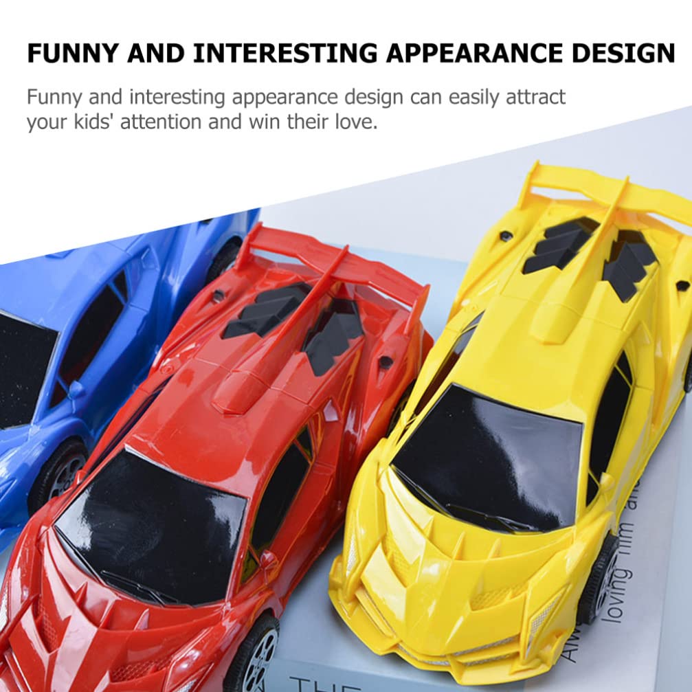 ibasenice 4-Piece Friction Powered Construction Toy Cars Set - Pull Back Vehicles for Kids, Adorable Push Cars for Toddlers - Perfect for Indoor Play, Birthday Gifts & Early Learning Development