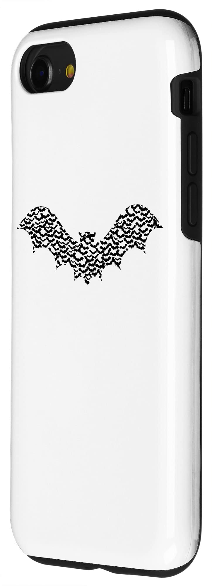 iPhone SE (2020) / 7 / 8 Halloween Bat Design Phone Case - Cute & Protective Cover for Apple iPhone SE 2nd Gen, iPhone 7, iPhone 8 - Perfect for Halloween Parties, Trick or Treating & Spooky Season Decorations
