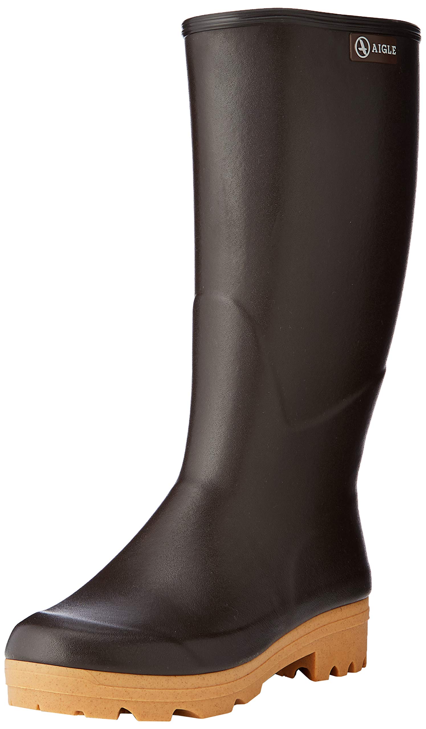 Aigle Men's Waterproof Work Boots - Durable Rubber Wellingtons for Outdoor, Farming & Gardening | Slip-Resistant & Comfortable for All-Day Wear