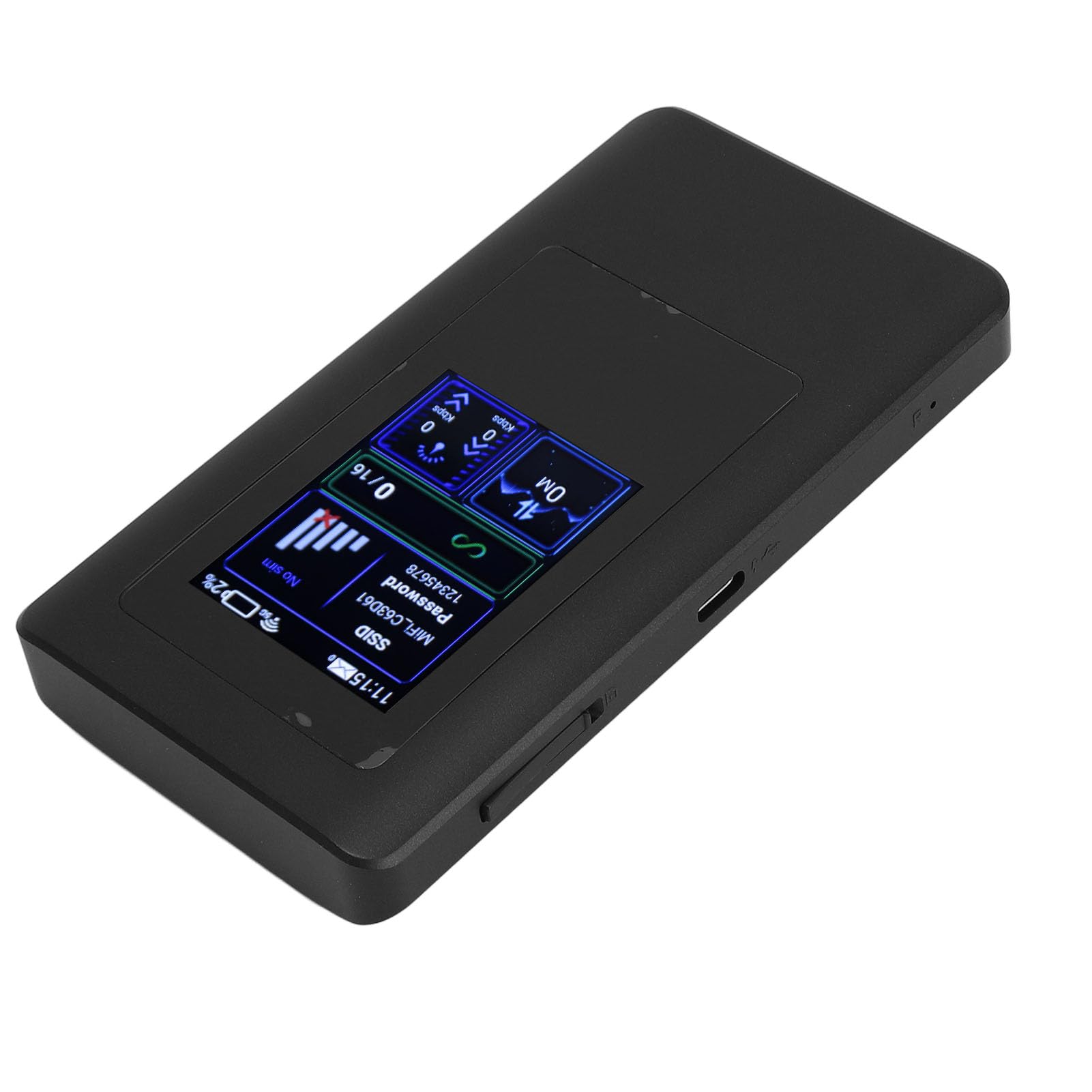 **Zunate WiFi 6 Router with SIM Card Slot - 5G Dual Band Wireless Modem, 2GB RAM 32GB ROM, Unlocked Mobile Hotspot for Android 11, 10000mAh Battery - Perfect for Travel, Remote Work & Home Internet Backup**
