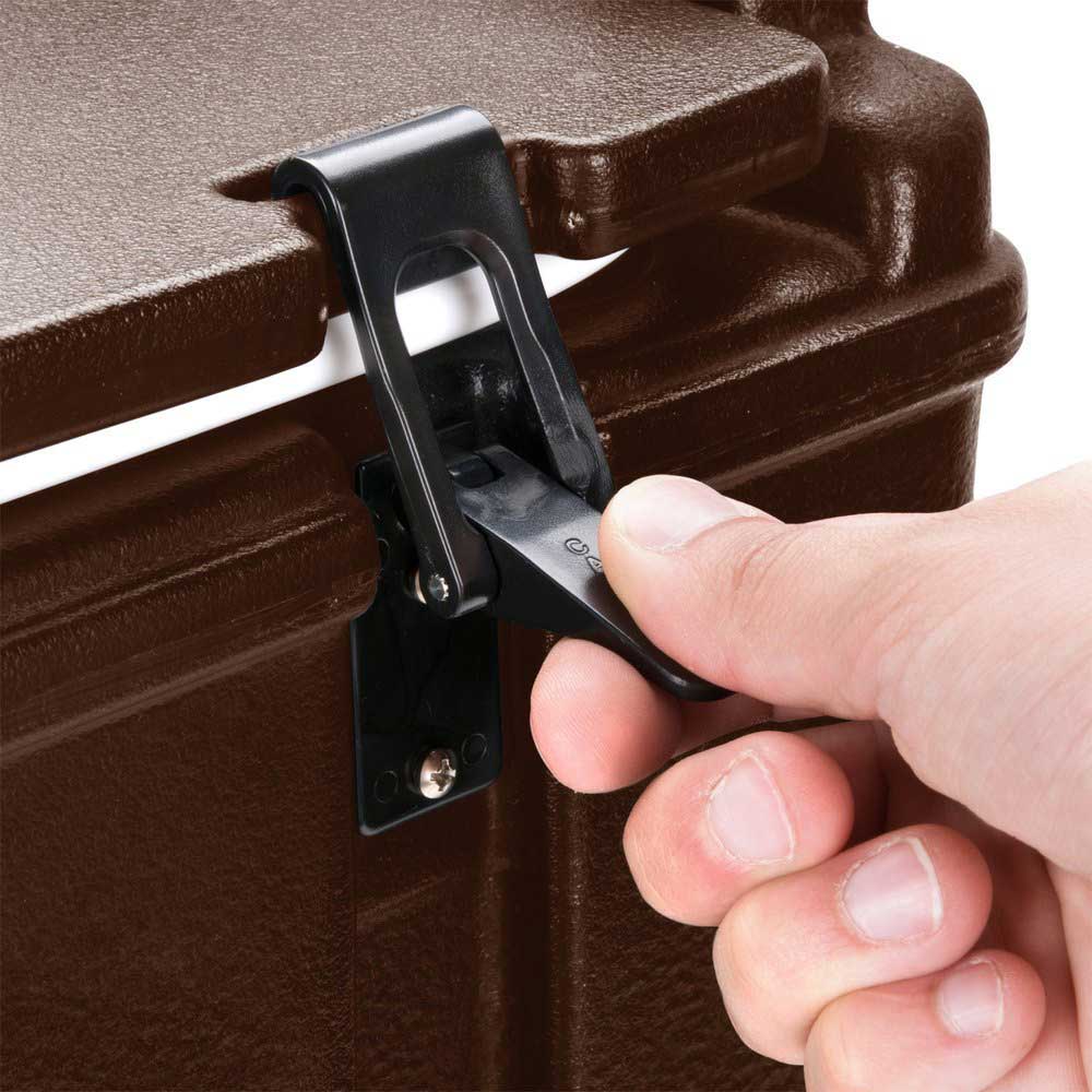 Cambro 500LCD131 4.75 Gallon Camtainer Insulated Beverage Dispenser - Dark Brown - Perfect for Coffee, Tea, Lemonade at Cafes, Restaurants & Events
