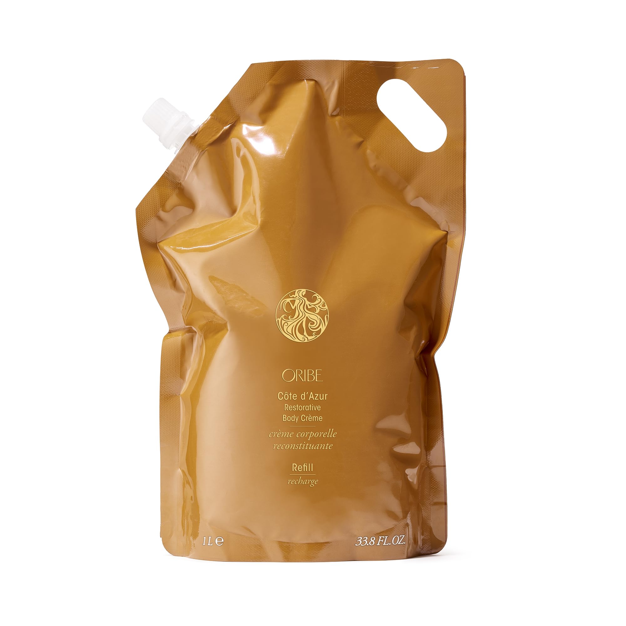 ORIBE Côte d'Azur Restorative Body Cream Refill - Luxurious Moisturizing Lotion for Dry Skin | Perfect for Spa Days, Post-Shower Hydration & Gift Sets