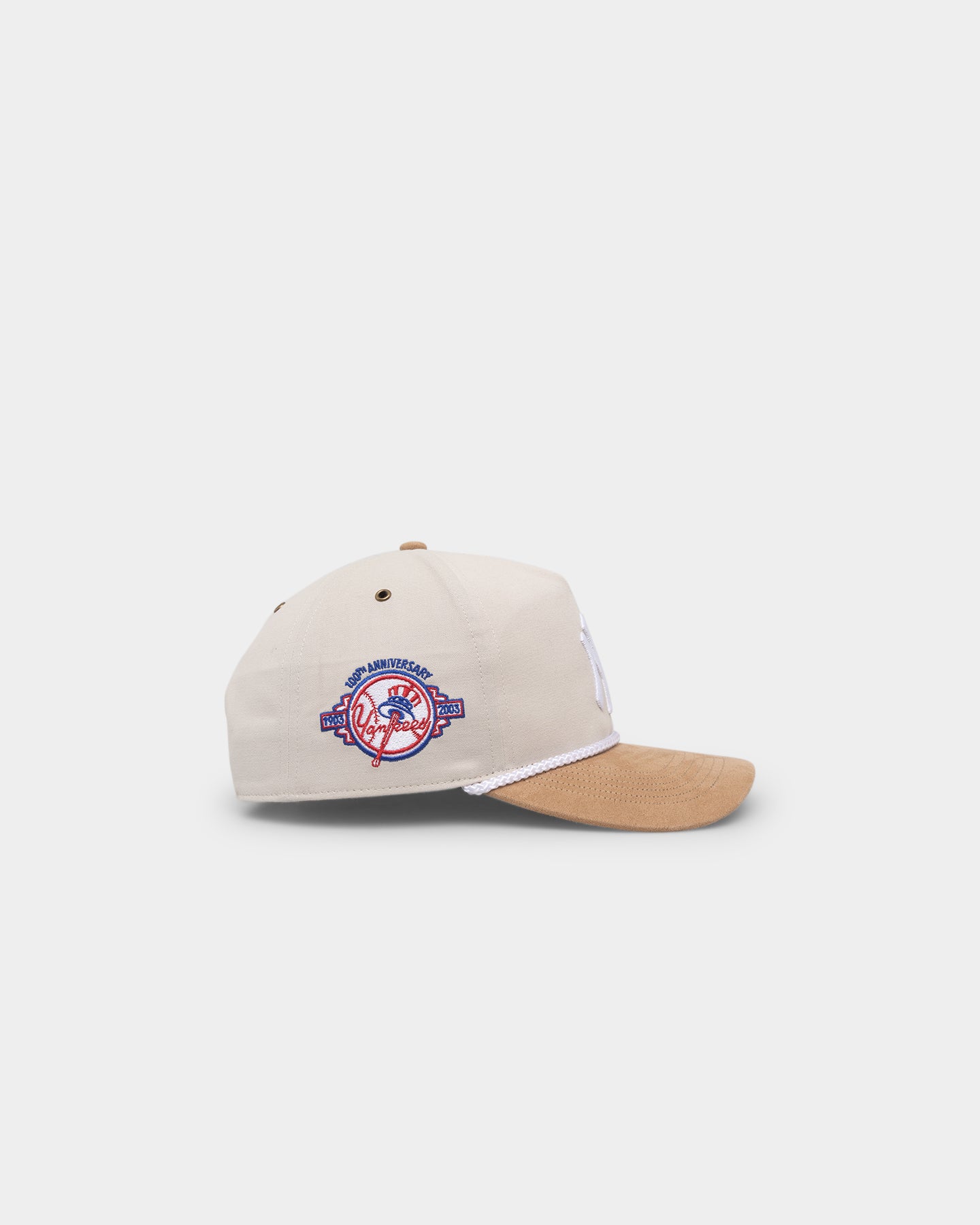 New York Yankees 47 Brand Snapback Hat - Sand Dune & Khaki Adjustable Baseball Cap for Men & Women - Perfect for Games, Streetwear & Casual Outfits