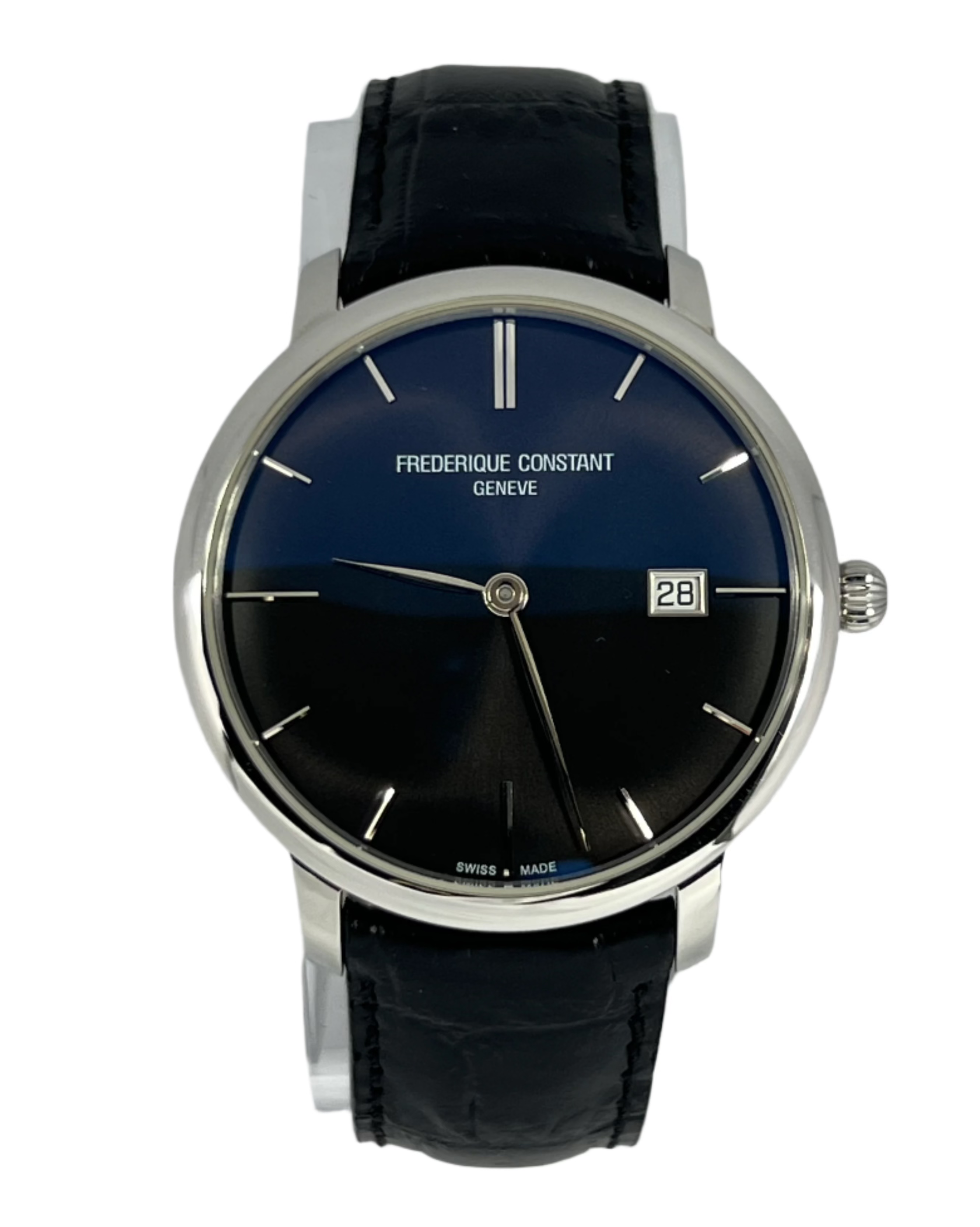 Frederique Constant Geneve Stainless Steel Men's Watch - Luxury Automatic Timepiece for Business, Formal & Everyday Wear