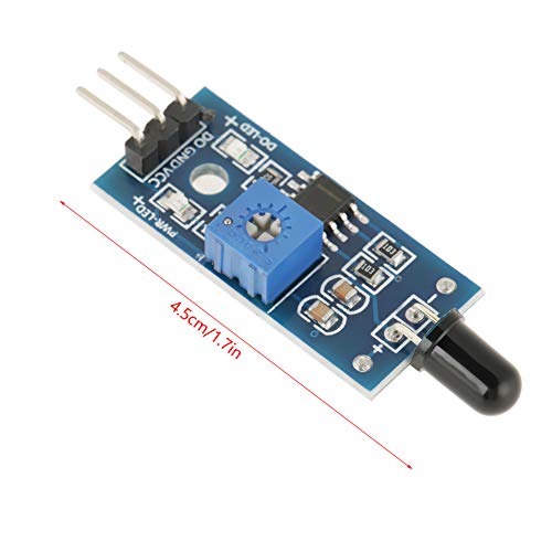 IR Flame Sensor Module - High Sensitivity Infrared Flame Detector for Industrial Automation & Safety Systems | Fire Detection in Factories, Warehouses & Smart Homes
