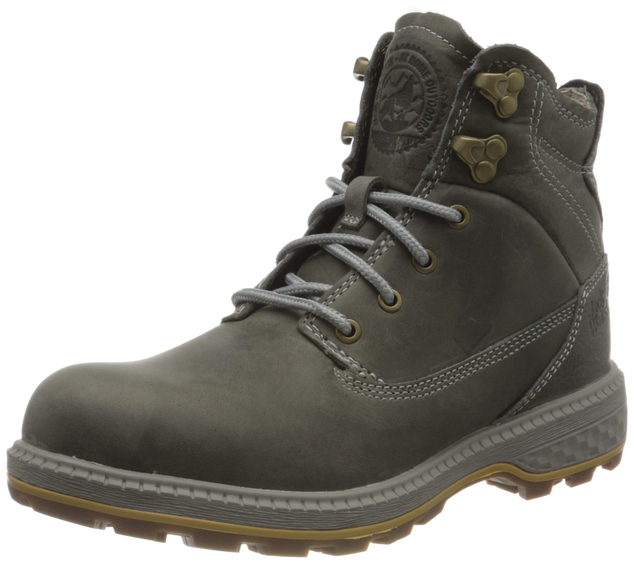 Jack Wolfskin Women's Jack Mid W Chukka Boot - Waterproof Hiking Shoes for Outdoor Adventures, Trail Walking & Travel