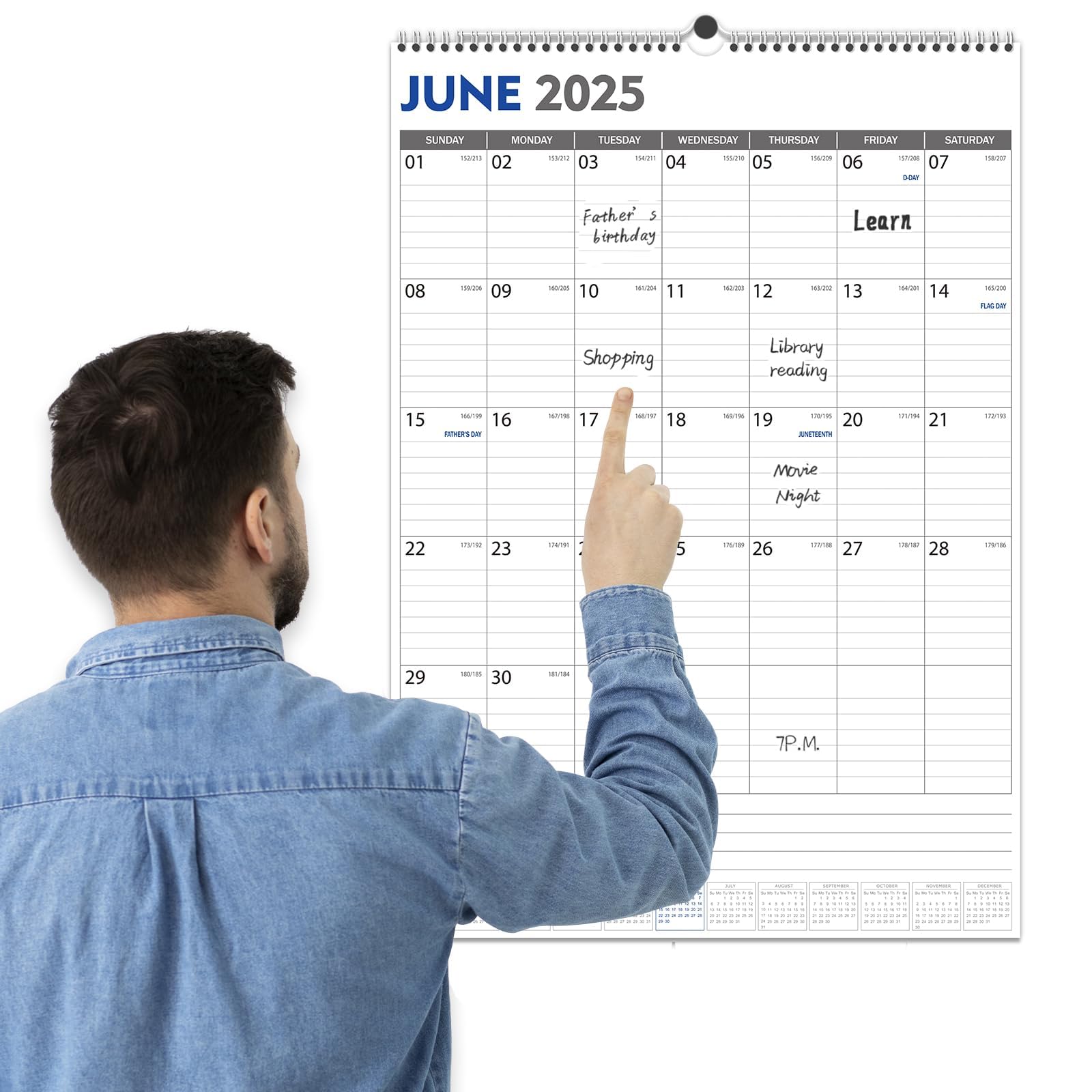 GuassLee 2025-2026 Large Wall Calendar 22