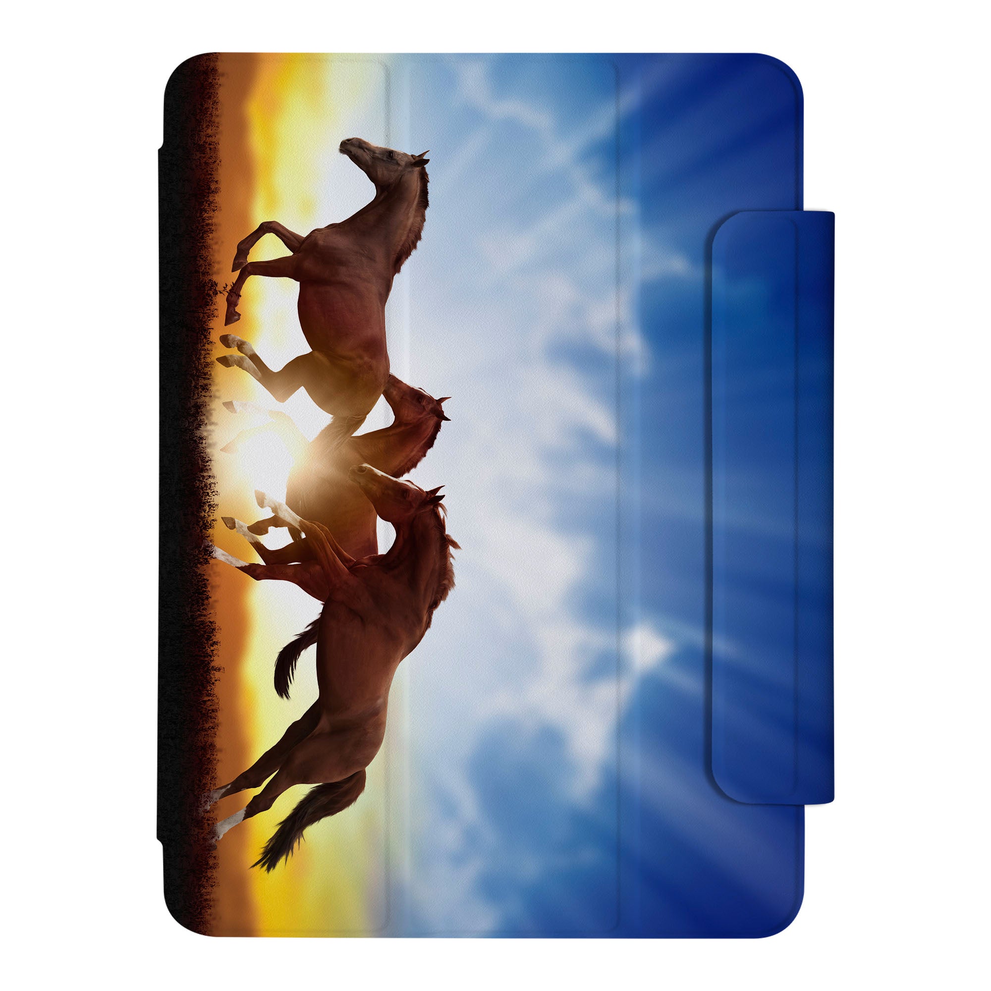 SlimFit Protective Case for iPad - Lightweight & Durable Cover with Horse Design - Perfect for Work, Travel, and Everyday Use