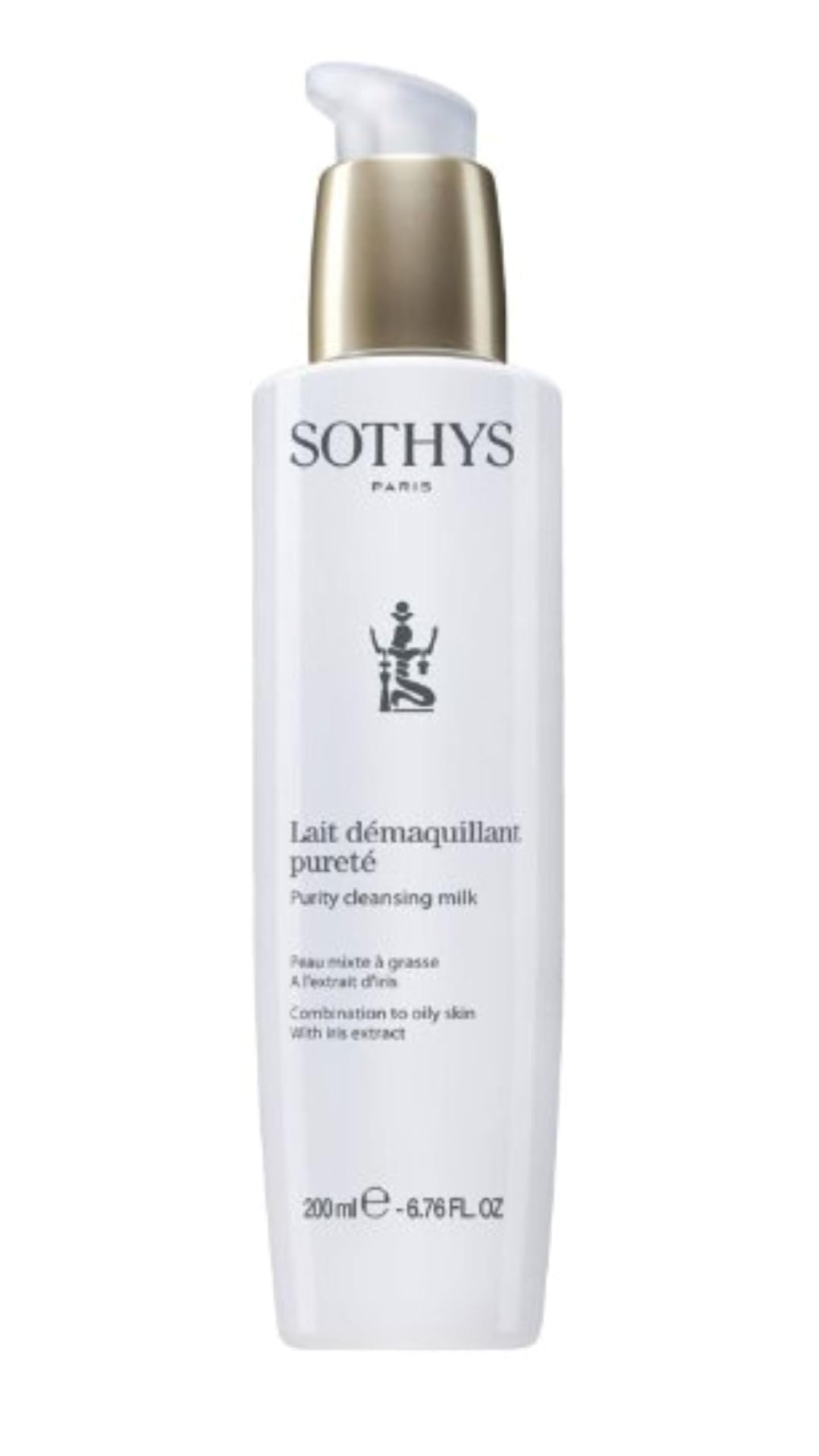 SOTHYS Purity Cleansing Milk - Gentle Daily Face Cleanser & Makeup Remover for Combination to Oily Skin | Hydrating & Soothing Facial Wash for Morning & Night Skincare Routine