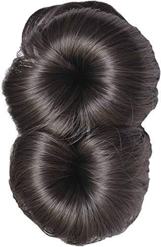 ASG Instant Hair Styling Synthetic Hair Clip-in Extensions for Women & Girls - Brown | Quick & Easy Volume Boost for Parties, Weddings & Daily Styling