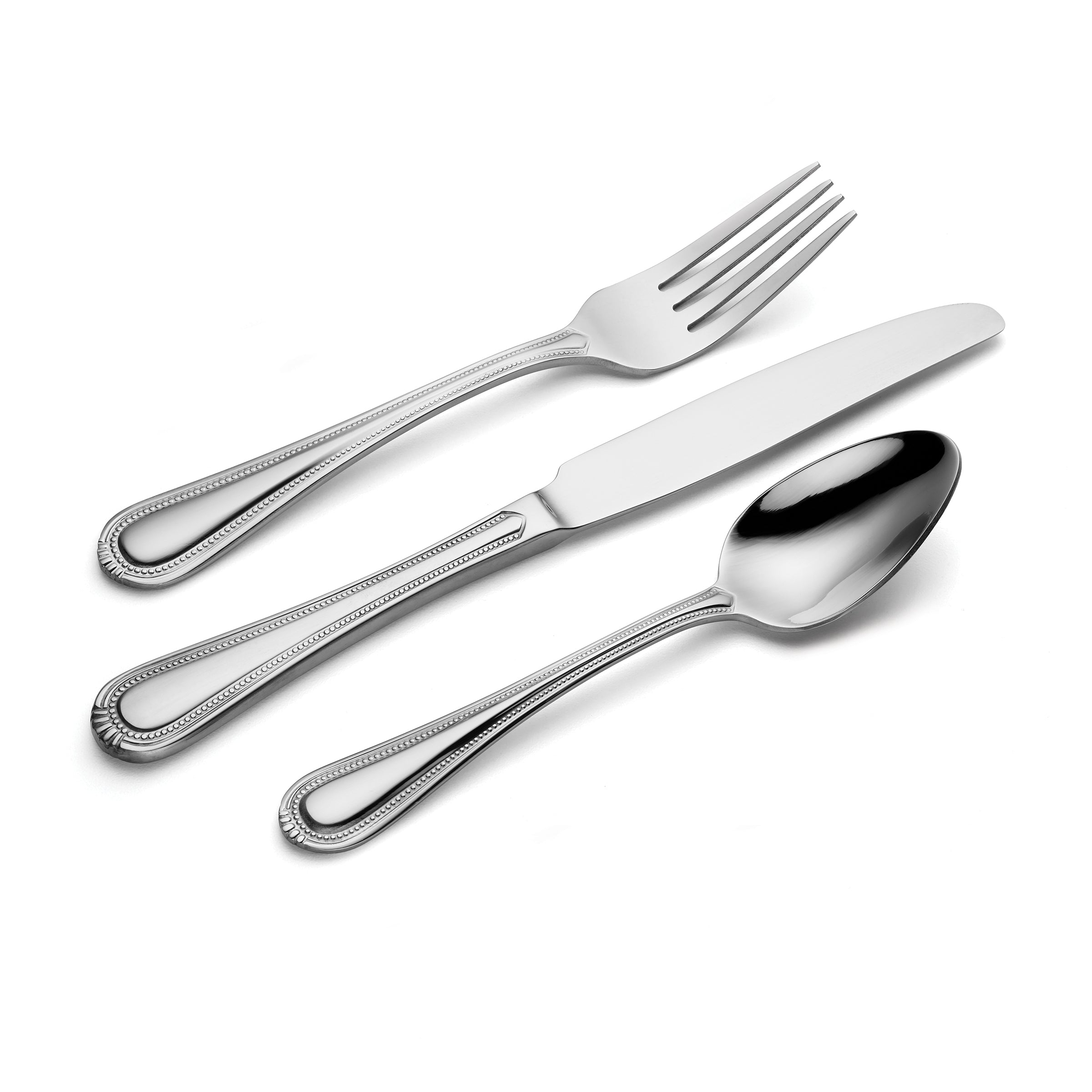 Countess 12-Piece Stainless Steel Flatware Set - Elegant Silverware for Dining, Kitchen & Entertaining | Perfect for Dinner Parties, Weddings & Everyday Use