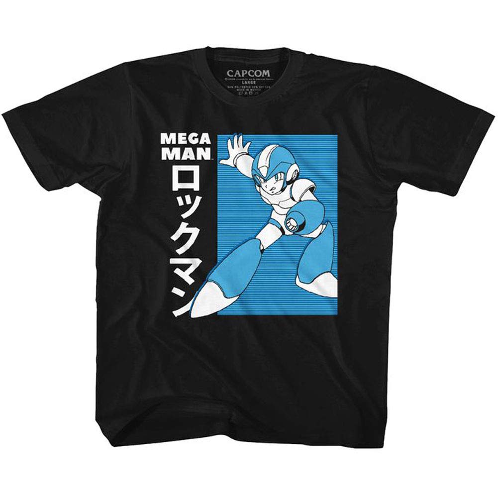 Mega Man Unisex Baby T-Shirt - Japanese Inspired Video Game Apparel for Kids & Cosplay Fans