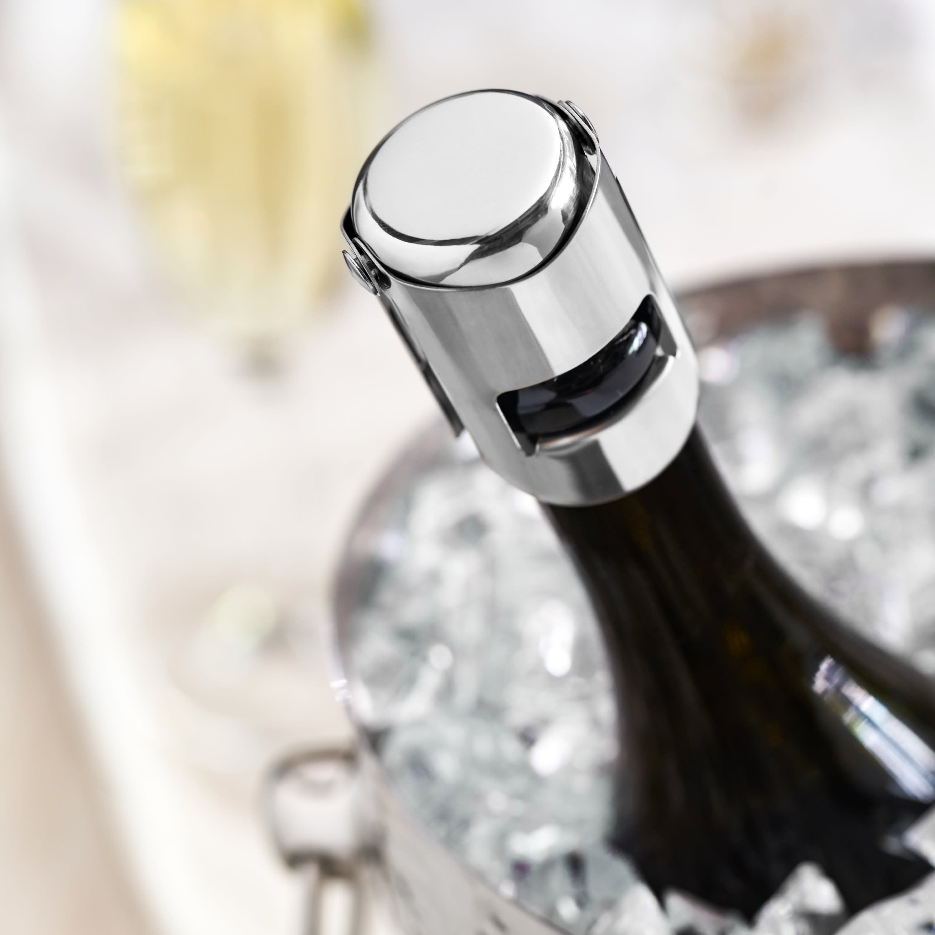 Premium Harrison Heavyweight Champagne Stopper - Airtight Seal for Sparkling Wine & Prosecco - Perfect for Parties, Weddings & Celebrations