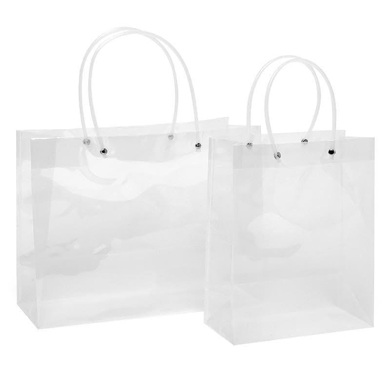 Paper Mart Clear Handle Gift Bags 8
