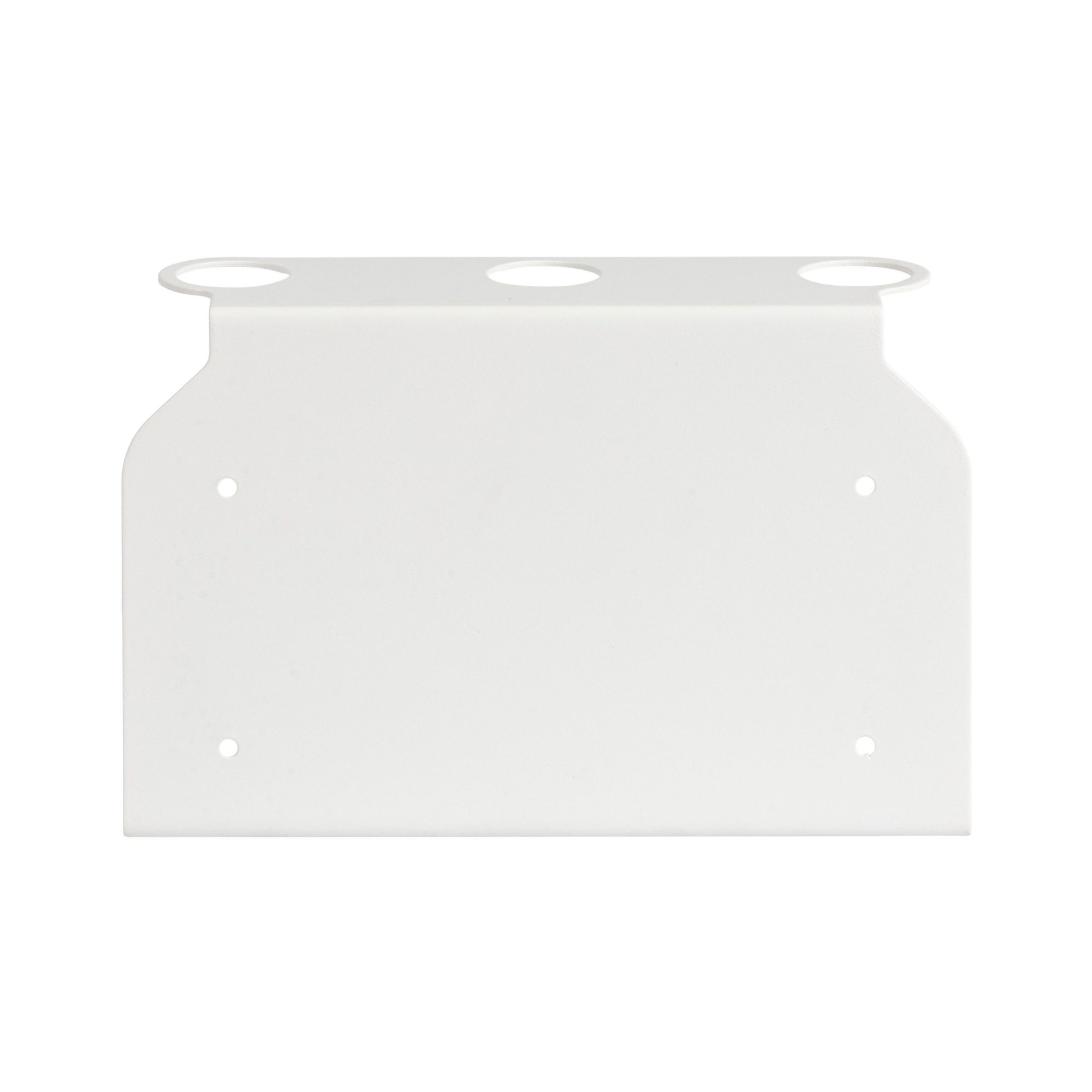 Triple Soap Dispenser Holder - 3 Bottle Organizer for Bathroom Countertop | White Ceramic Soap Pump Stand | Perfect for Kitchen, Bathroom, and Vanity Organization