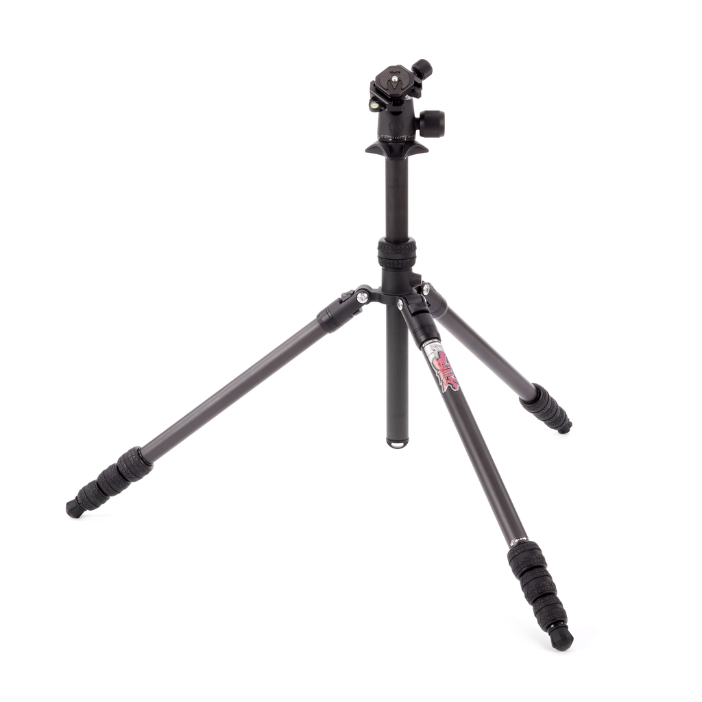 3 Legged Thing PUNKS Billy 2.0 Carbon Fiber Tripod - Lightweight Travel Tripod for Photography & Videography - Perfect for Outdoor Adventures, Vlogging, and Professional Shoots