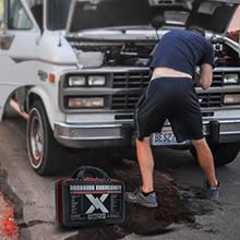 KITGO 137-Piece Roadside Emergency Car Kit with Jumper Cables, Tow Strap & Safety Tools - Essential Car Rescue Kit for Men & Women - Perfect Gift for Drivers - Ideal for Road Trips, Winter Driving & Vehicle Breakdowns (Black)