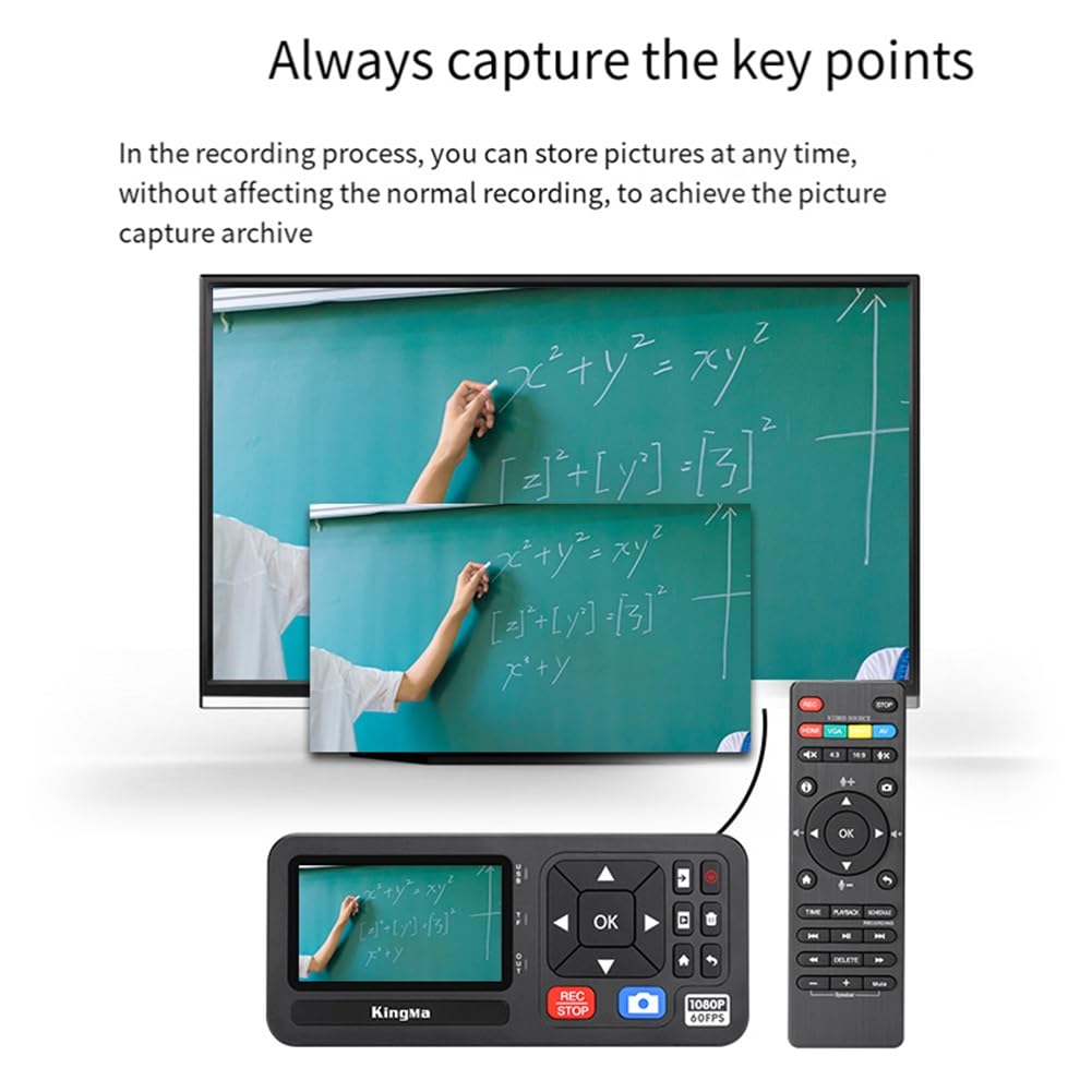 Lehua HD Video Capture Box - ABS Recording Device for TV, Movies & Online Courses | Compatible with Multiple Devices | Perfect for Streaming, Gaming & Content Creation