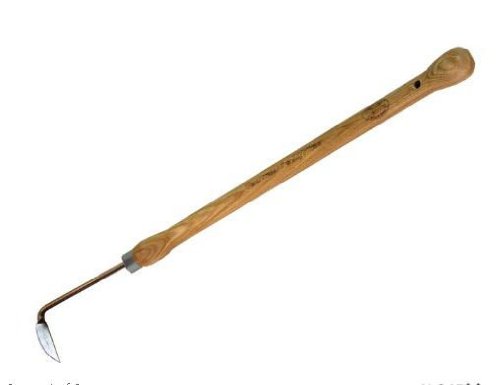Drop Grip Right Hand Cape Cod Weeder - Ergonomic Garden Weeding Tool for Easy Weed Removal - Perfect for Flower Beds, Vegetable Gardens & Landscaping