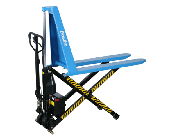 EOSLIFT Heavy Duty Electric Scissor Lift Pallet Jack - 2200 lbs Capacity, 27