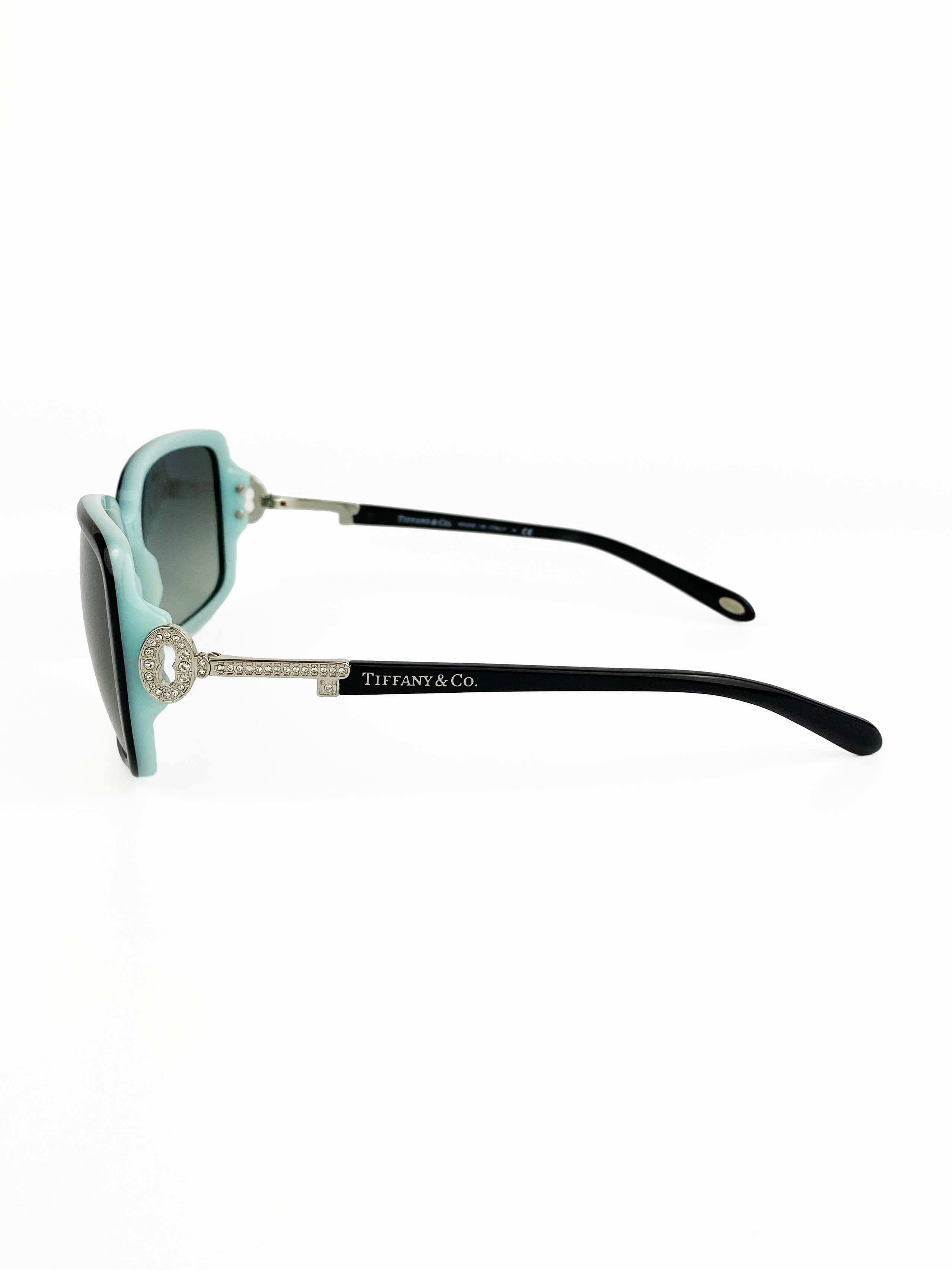 Tiffany & Co Square Sunglasses for Women - Classic Designer Shades with UV Protection - Perfect for Outdoor Activities, Beach, and Fashion Accessories