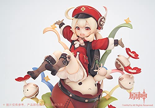 Genshin Impact Klee Spark Knight 1:7 Scale PVC Figure - Anime Collectible Statue for Display & Gaming Room Decor - Perfect Gift for Fans of Action RPG Games