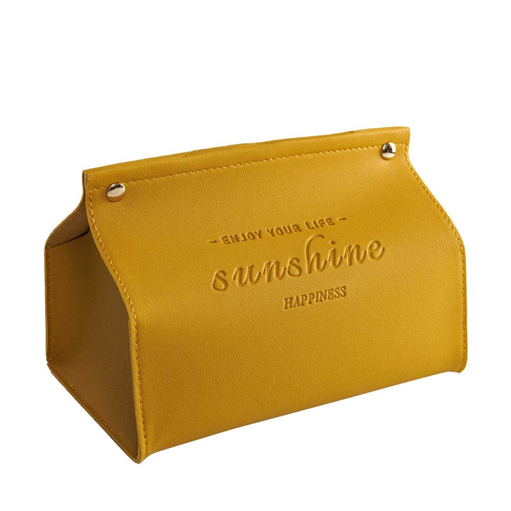 DOITOOL Elegant Tissue Box Holder - Hotel Style Towel & Tissue Storage Organizer for Bathroom, Kitchen, and Office Decor