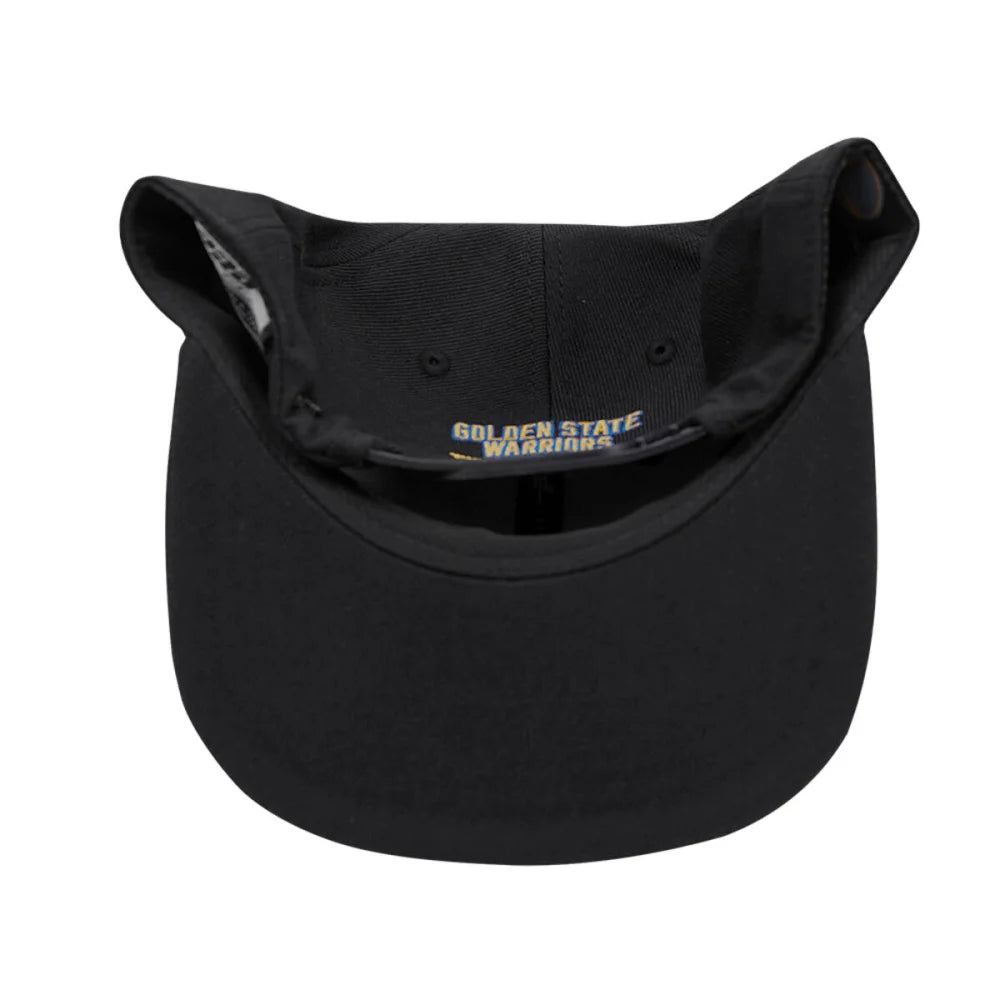 Pro Standard Golden State Warriors Unisex Fast Lane Wool Snapback Hat - Black | NBA Fan Gear, Casual Streetwear & Sports Accessories for Men and Women