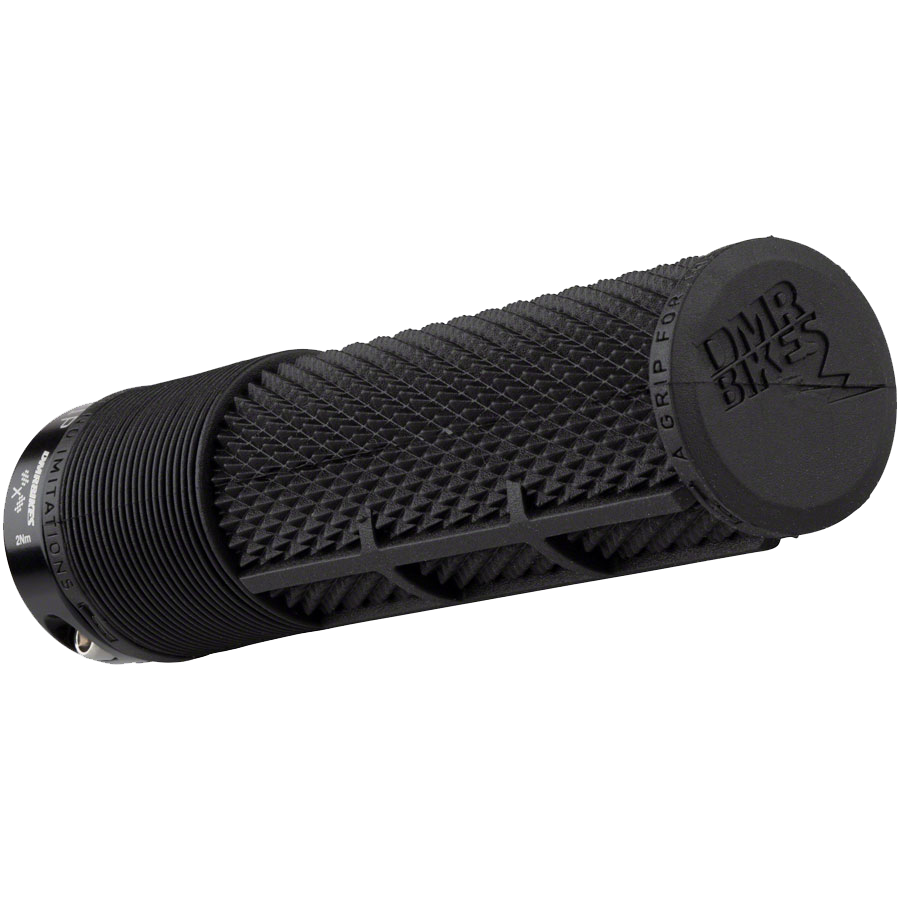 DeathGrip Flangeless Bike Grips - Thick Lock-On Handlebar Grips for Mountain Bikes & BMX | Secure Comfort Grip for Off-Road Cycling & Extreme Sports