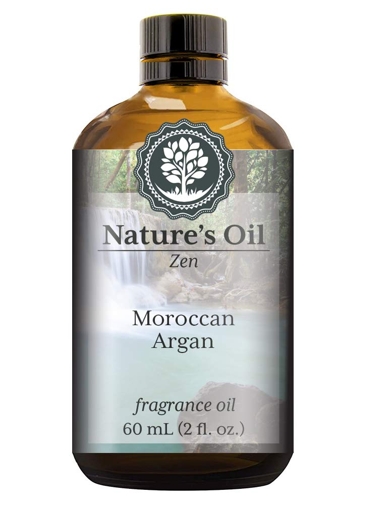 Premium Moroccan Argan Fragrance Oil (60ml) - Natural Aromatherapy for Diffusers, Soap Making, Candles, Lotions | Relaxing Home & Linen Scents, DIY Bath Bombs & Slime | Perfect for Spa, Yoga & Stress Relief