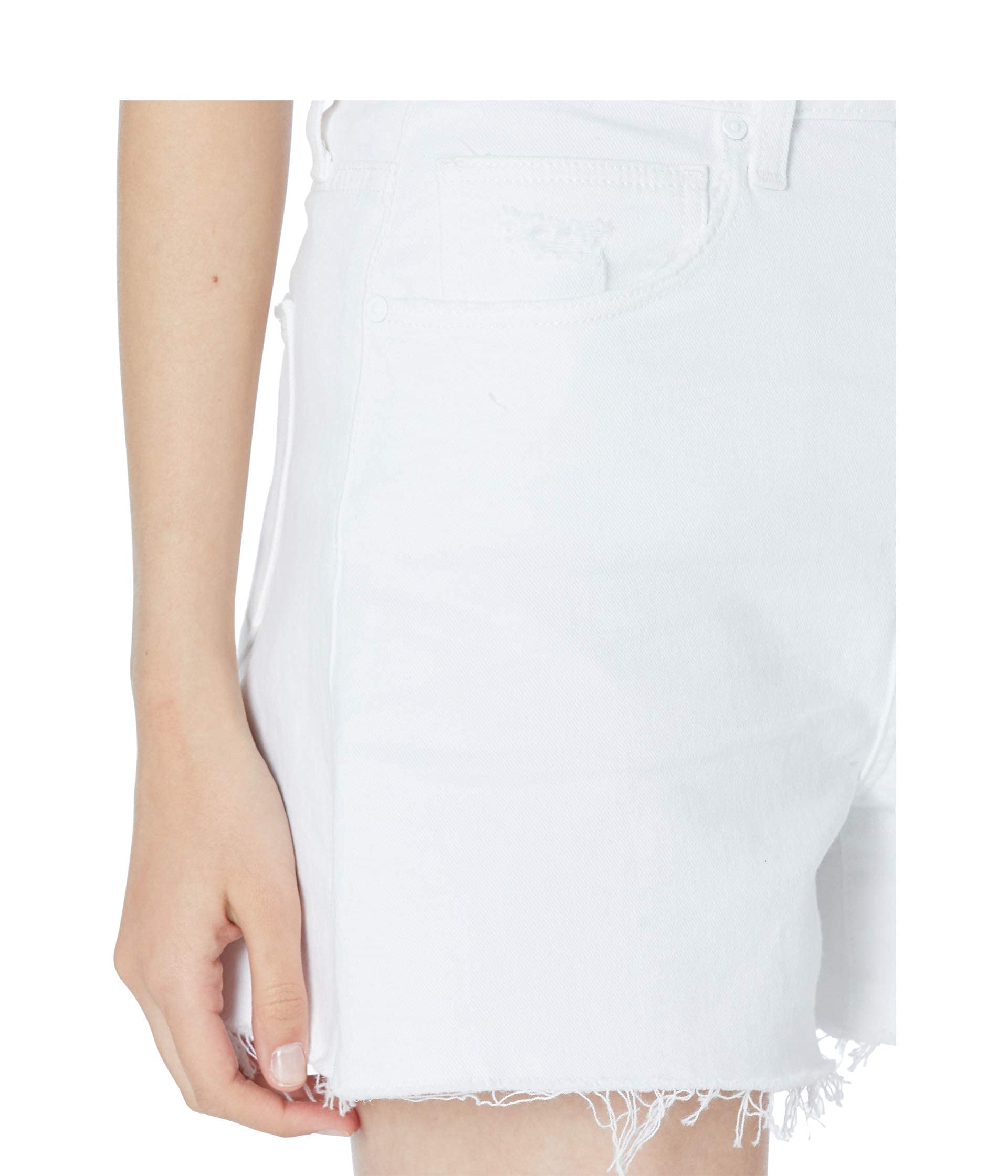 PAIGE Women's Dani High Waisted Denim Shorts - Comfortable Stretch Jeans for Summer, Casual Outfits & Beach Vacations
