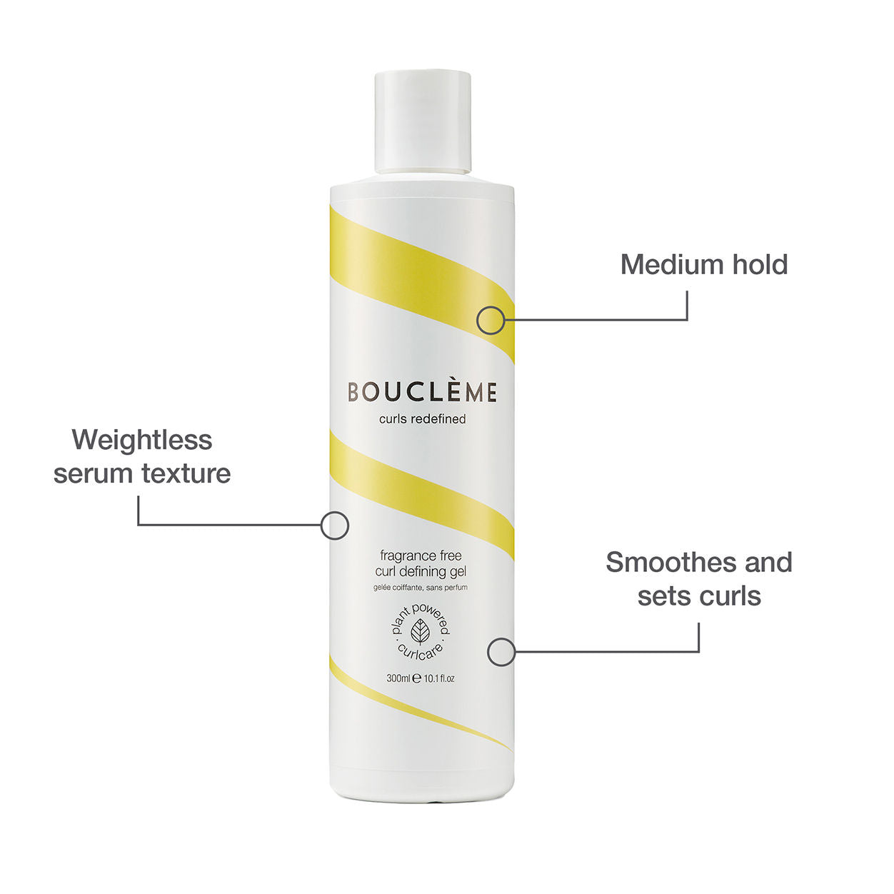 Fragrance Free Curl Defining Gel for Natural Curls - Hydrating Styling Gel for Wavy & Curly Hair - Perfect for Daily Use & Special Occasions